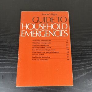 1985 Readers Digest Guide to Household Emergencies (Softcover)‎